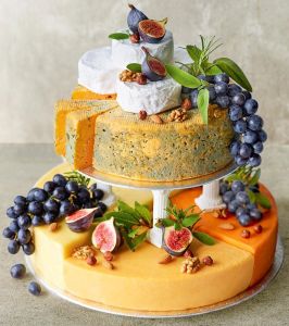 Cheese cake for alternative wedding cake