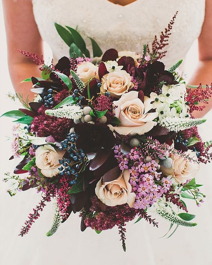 Bridal flower bouquet