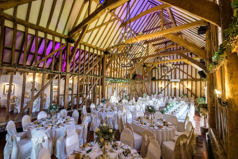 inside crondon park wedding venues in essex